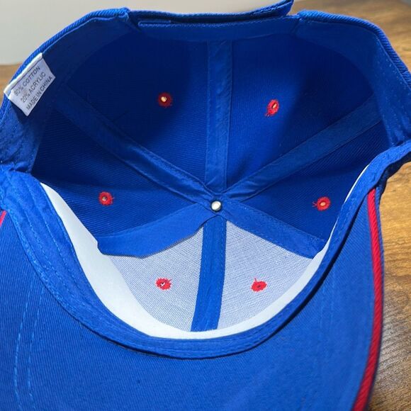 Duke Blue Devils Blue Baseball Hat Adjustable Cap with Red Accents NEW - Picture 6 of 7